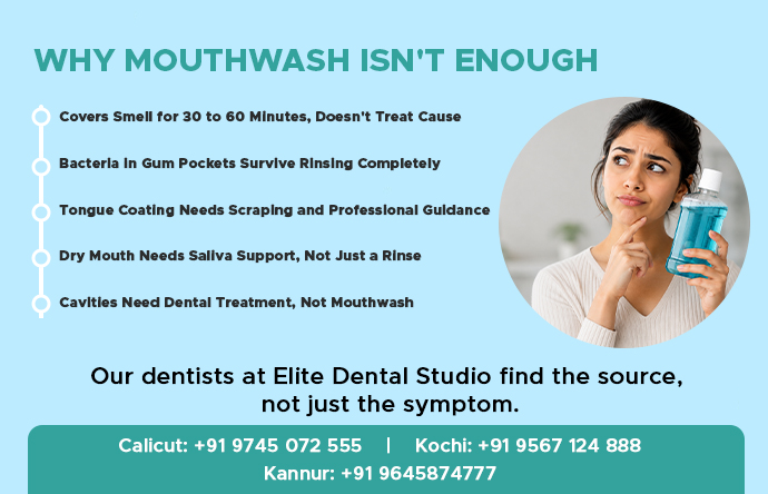 why mouthwash Isn't enough