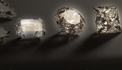 Diamonds, the mesmerising shape shifters